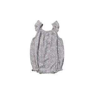 Quincy Mae ribbed bubble romper fleur 3/6